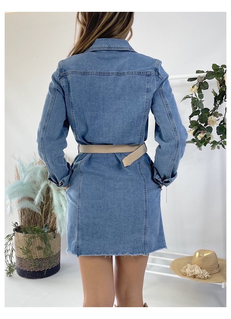 Vestido vaquero camisero