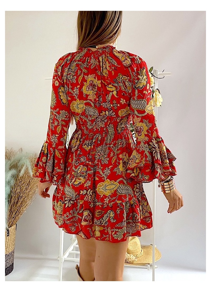 Vestido Capri estampado
