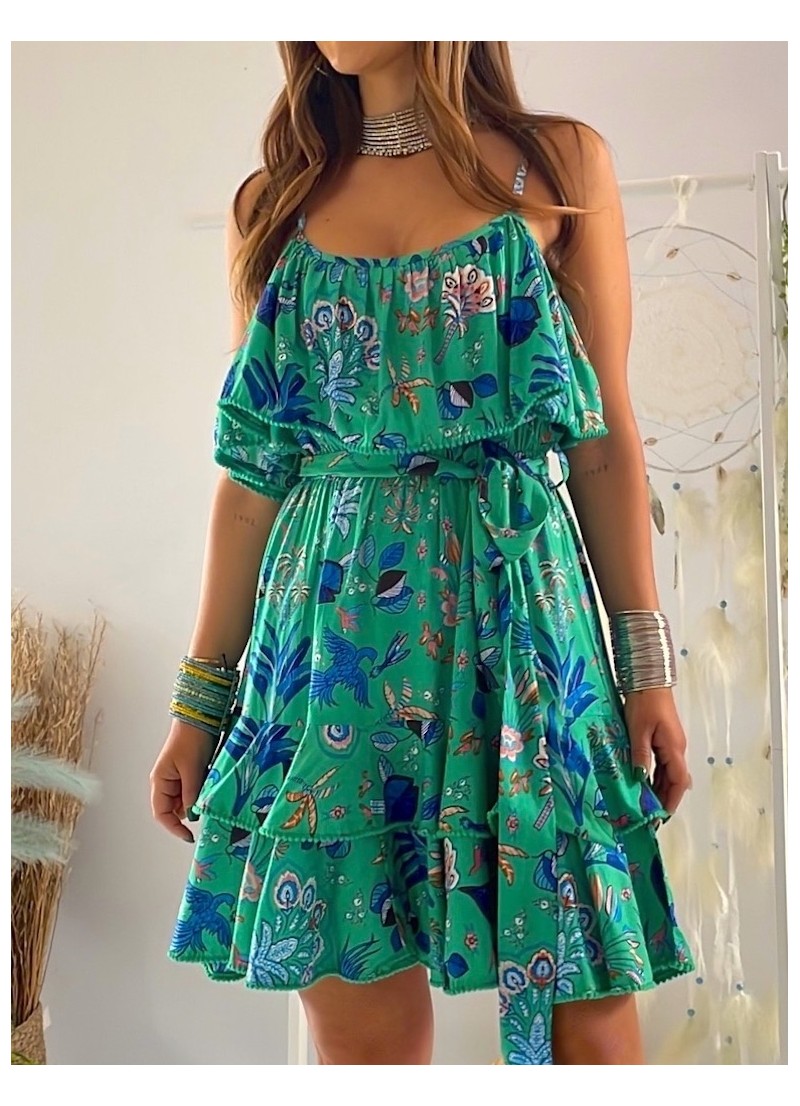Vestido Zaira verde
