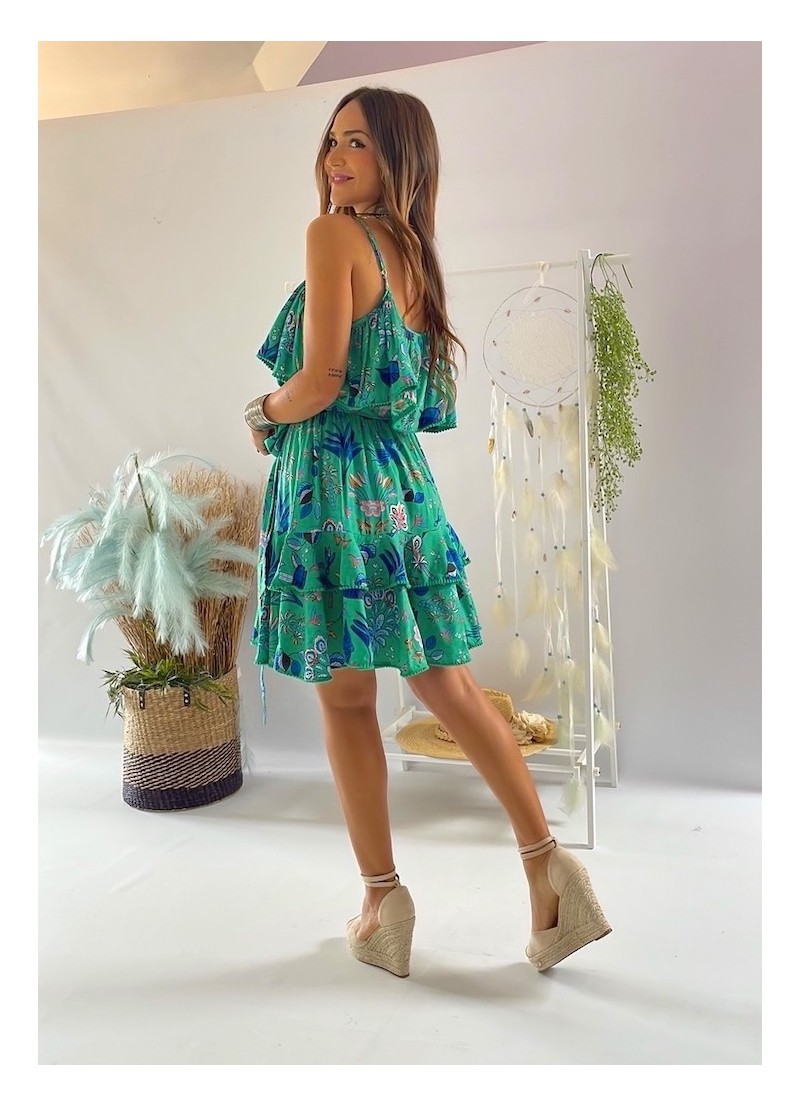 Vestido Zaira verde