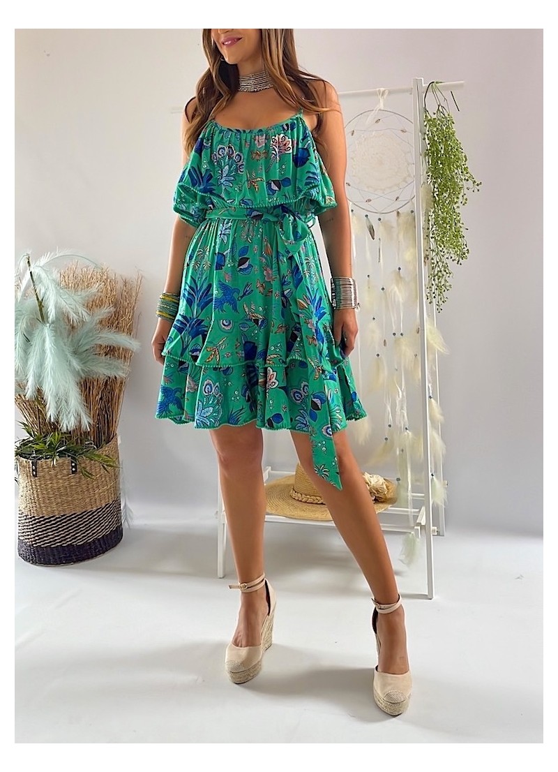 Vestido Zaira verde