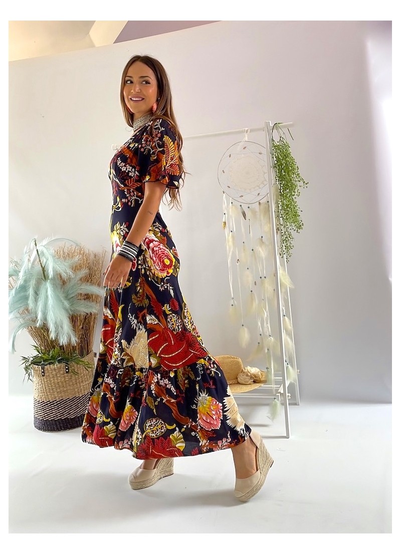 Vestido Camile estampado