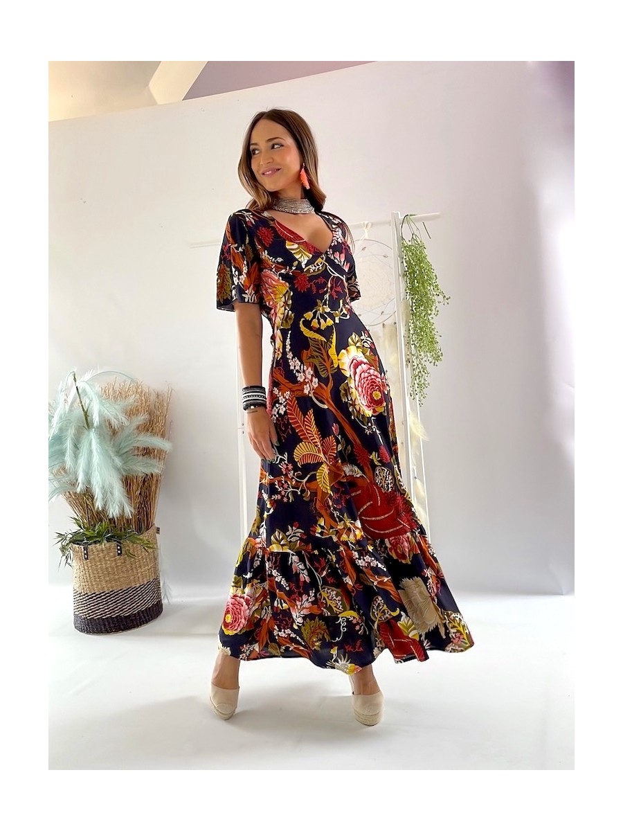 Vestido Camile estampado