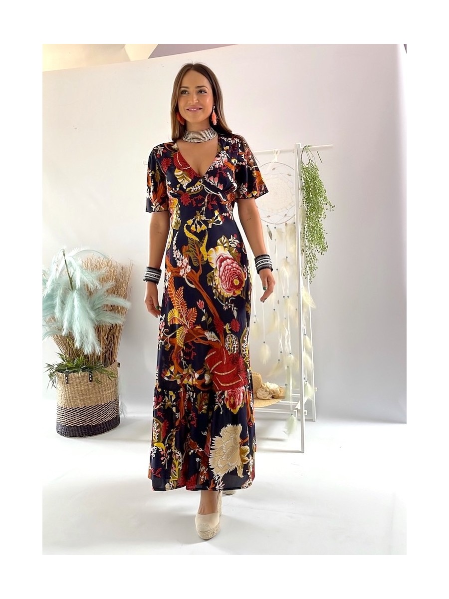 Vestido Camile estampado