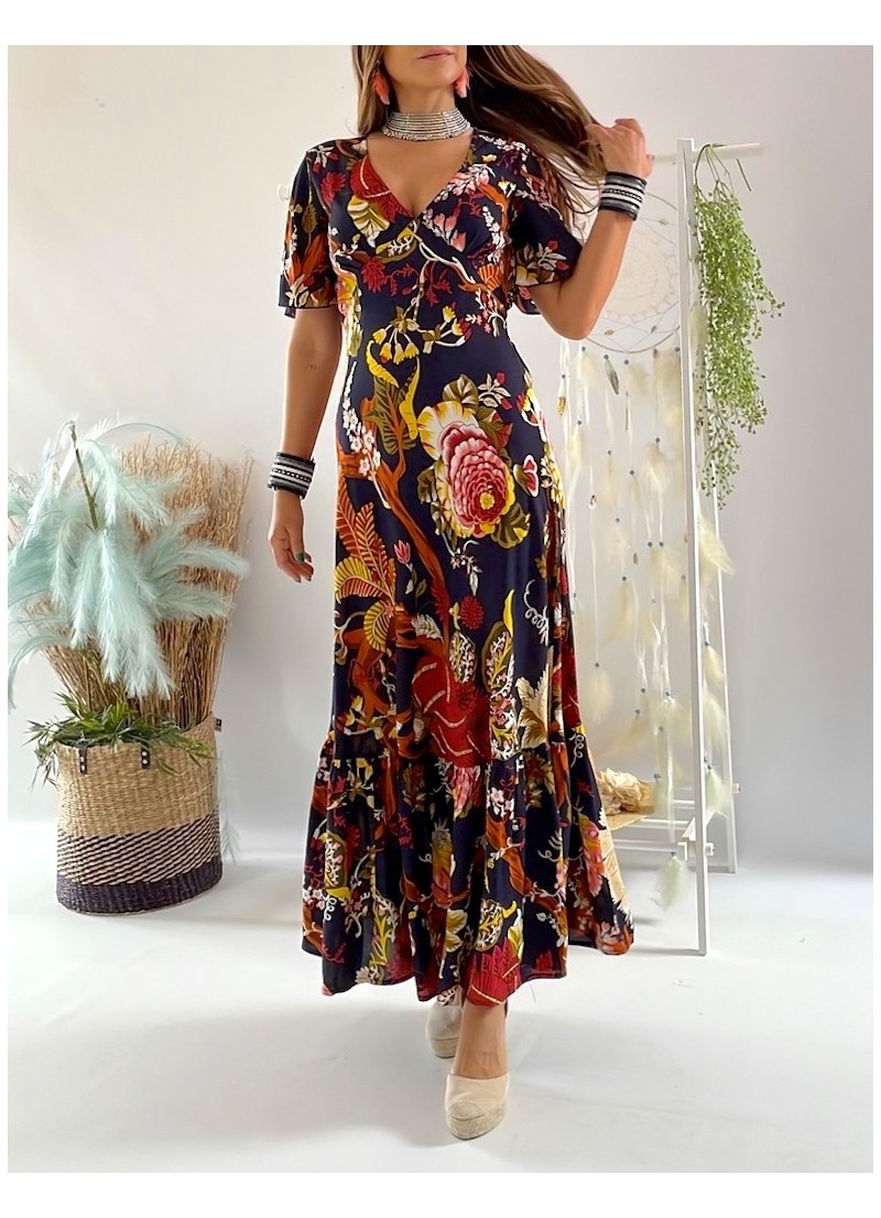 Vestido Camile estampado