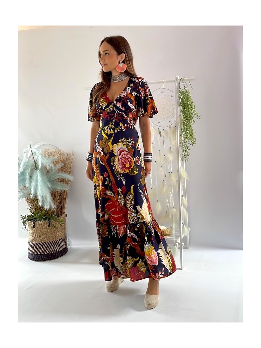 Vestido Camile estampado