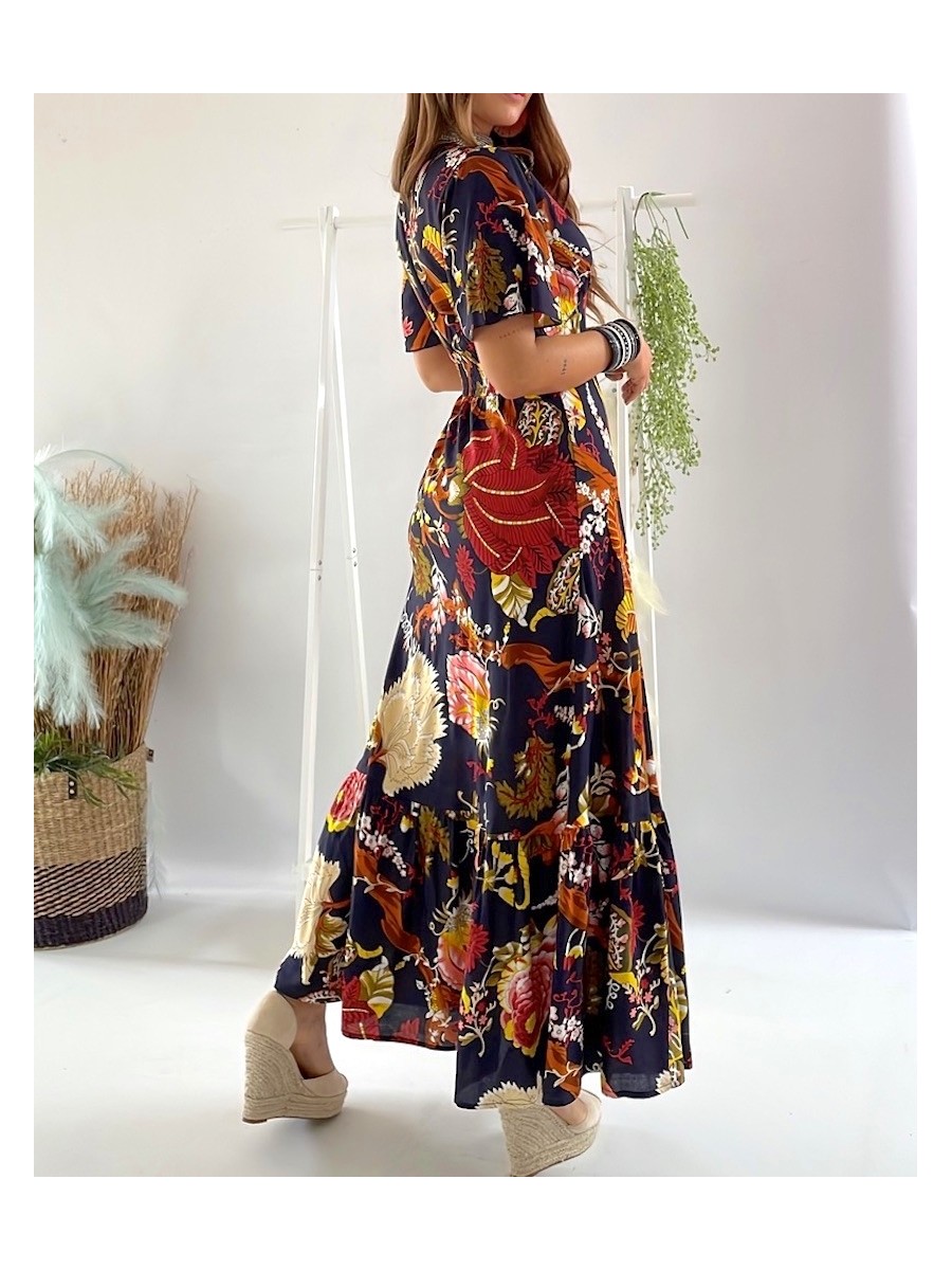 Vestido Camile estampado