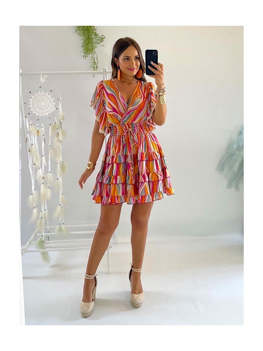 Vestido Laya multicolor