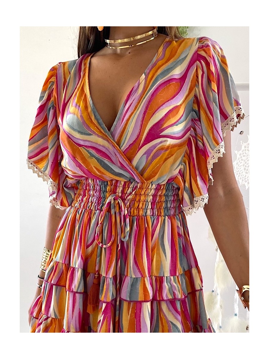 Vestido Laya multicolor
