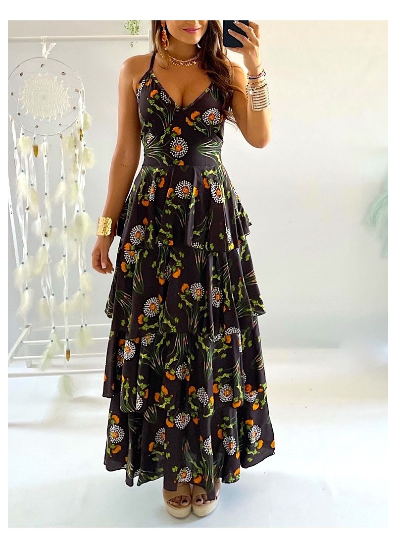 Vestido Kylie Trilce negro