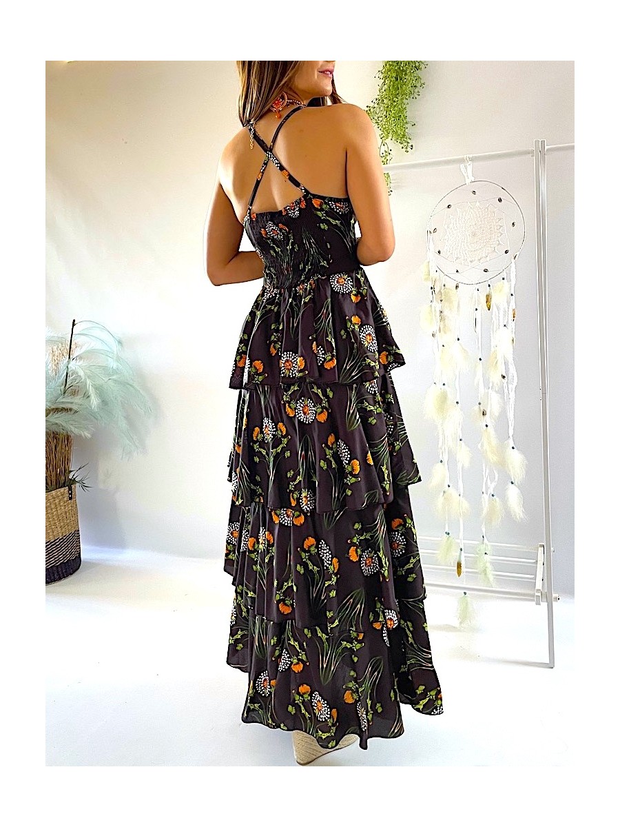 Vestido Kylie Trilce negro