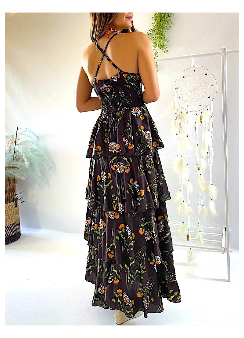 Vestido Kylie Trilce negro