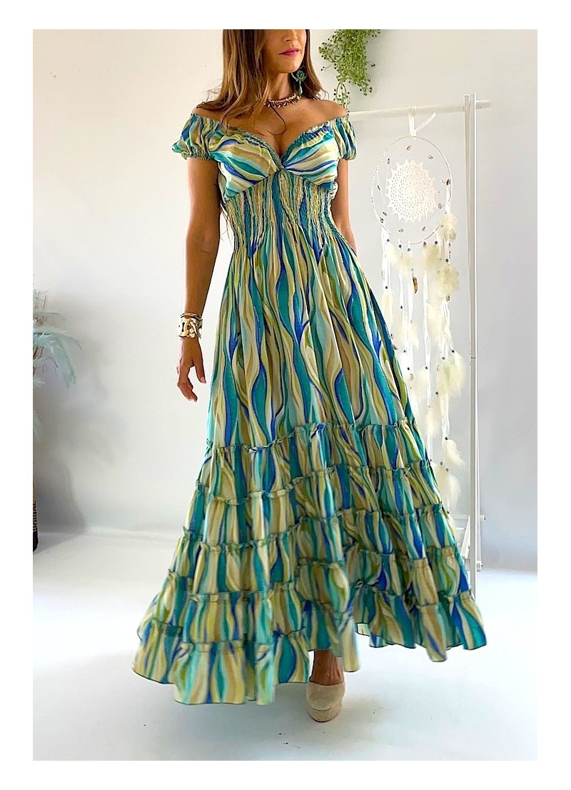 Vestido Marion verdes