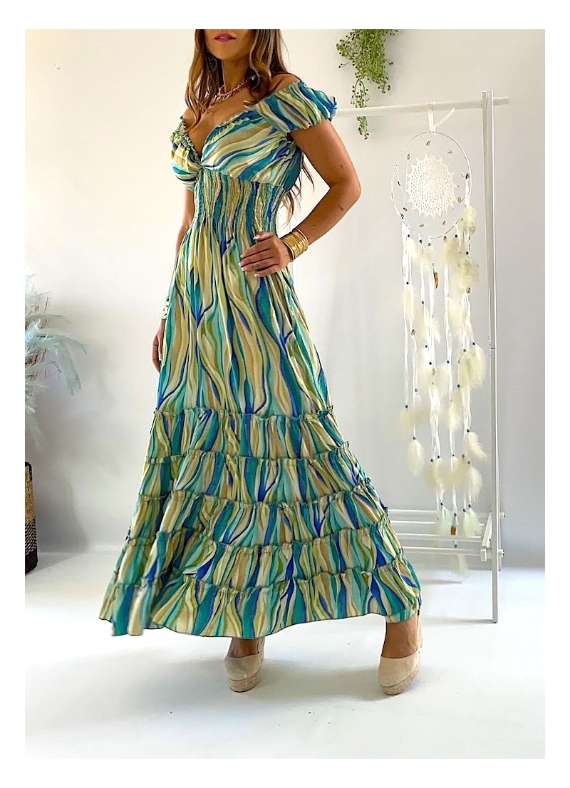 Vestido Marion verdes