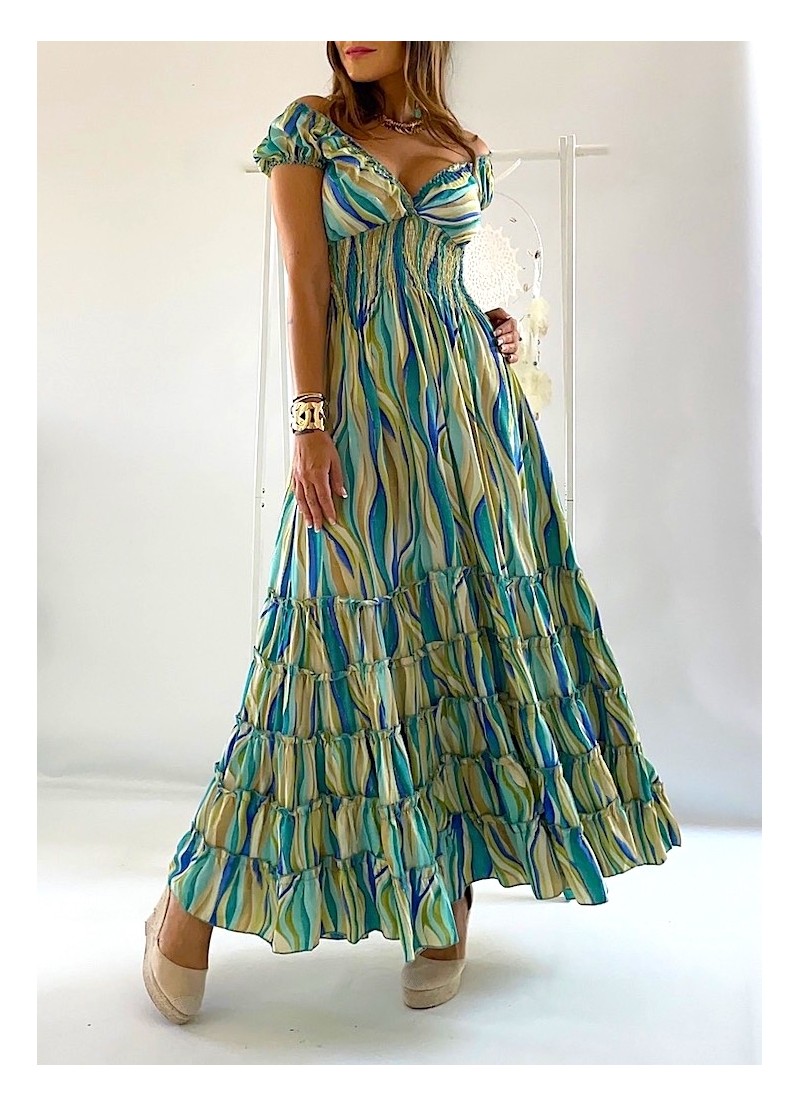 Vestido Marion verdes