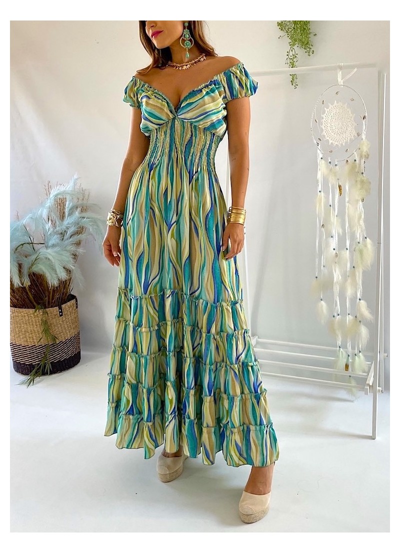 Vestido Marion verdes