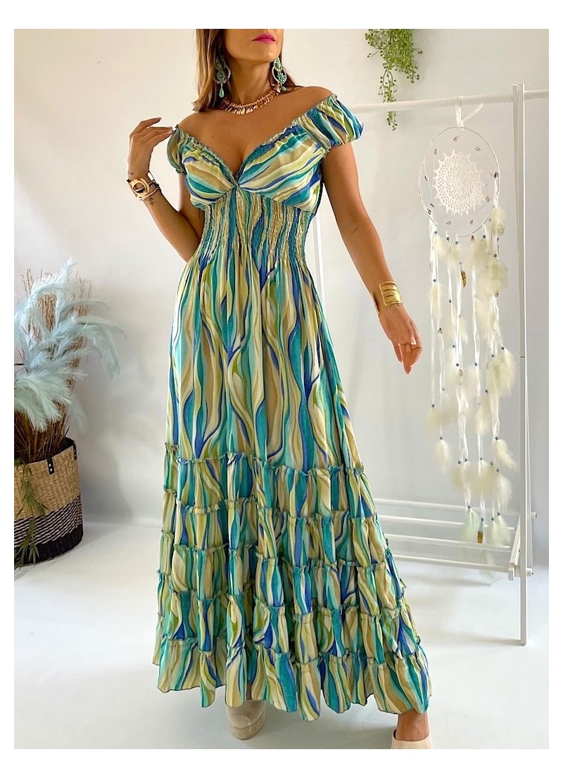 Vestido Marion verdes