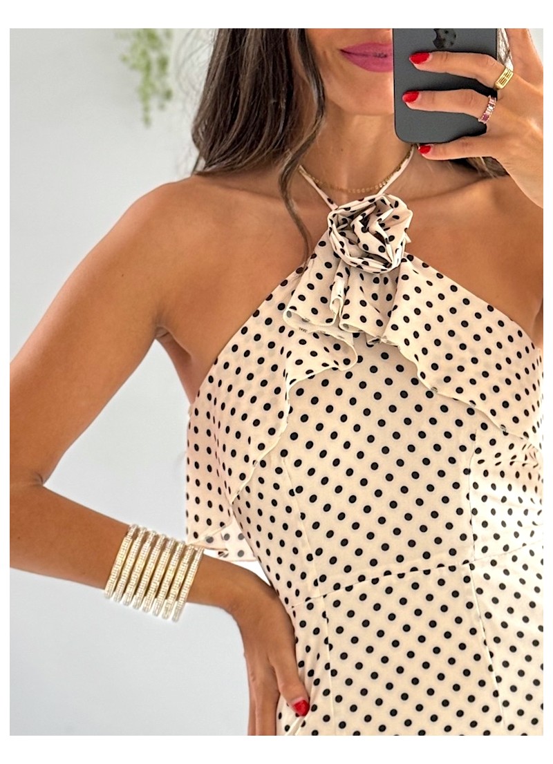 Vestido Valentina  lunares