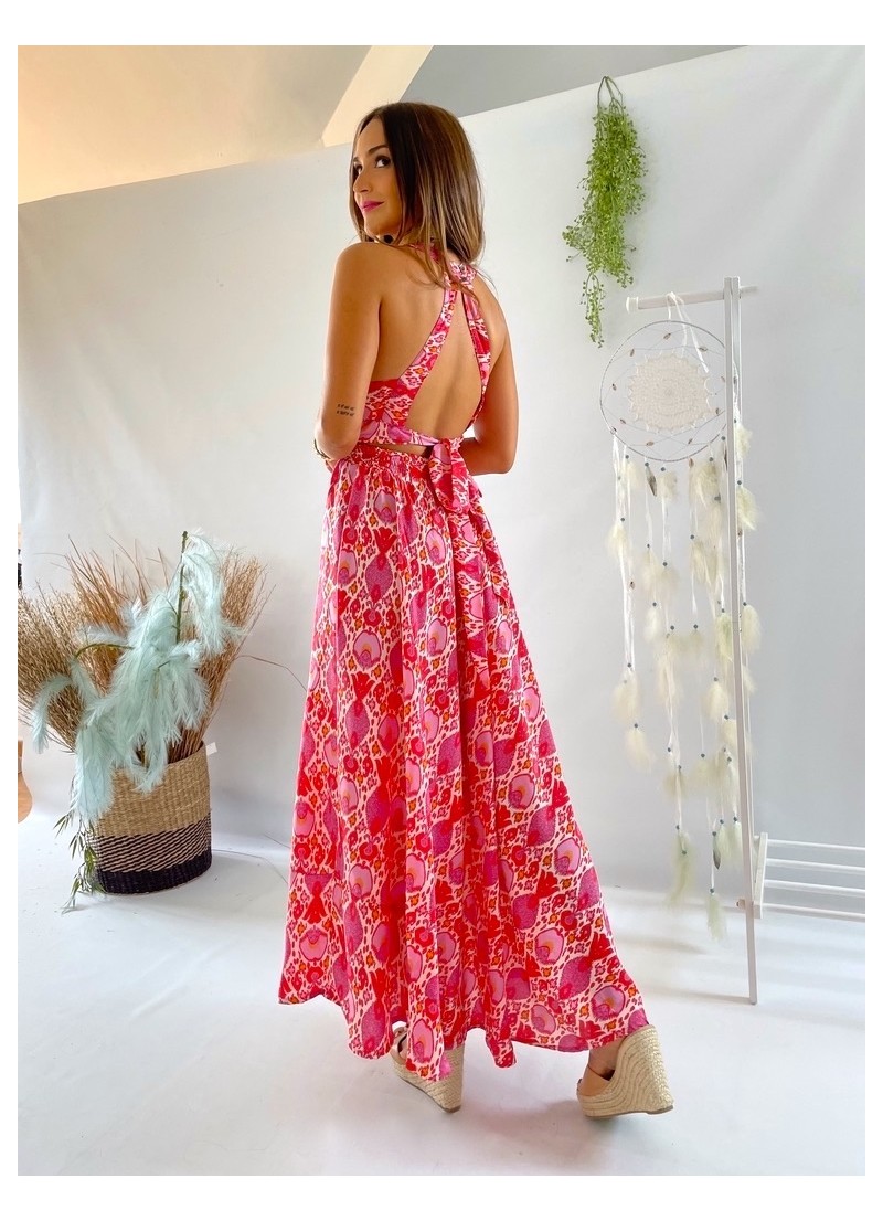 Vestido Moira estampado
