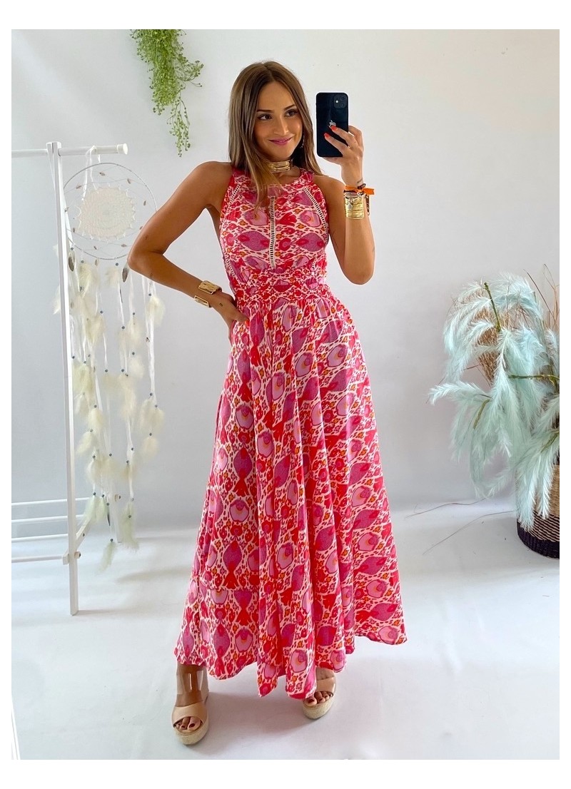 Vestido Moira estampado
