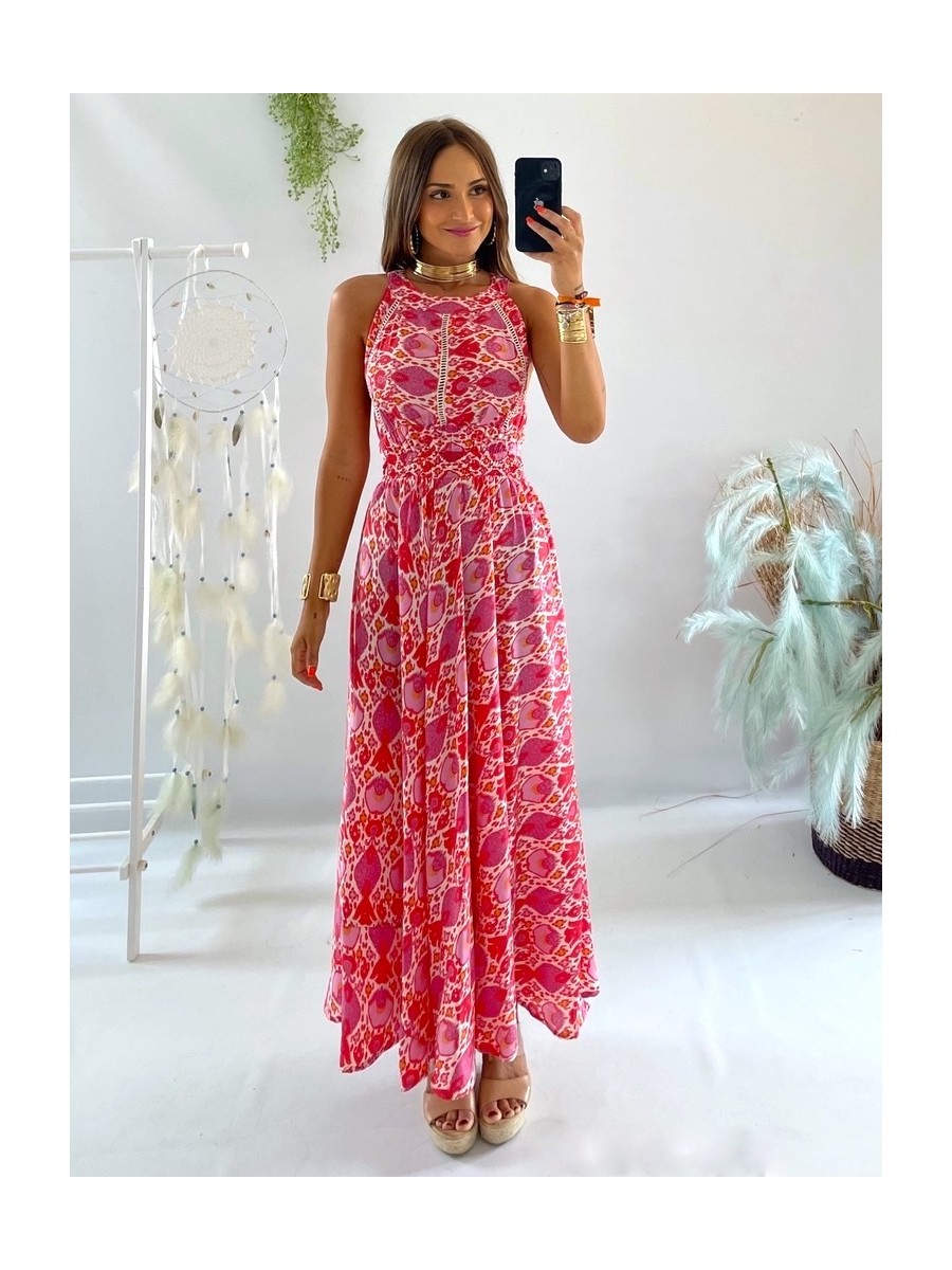 Vestido Moira estampado