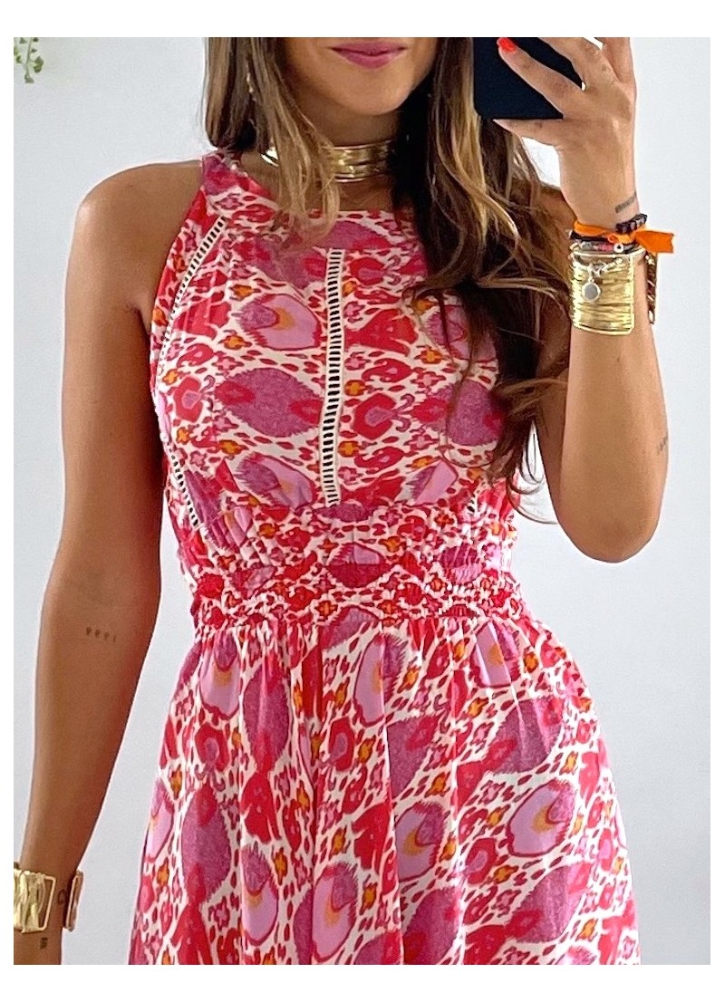 Vestido Moira estampado