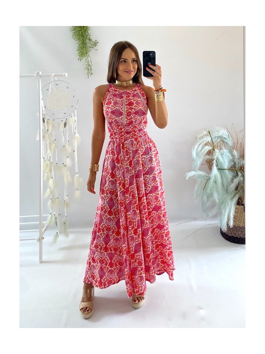 Vestido Moira estampado