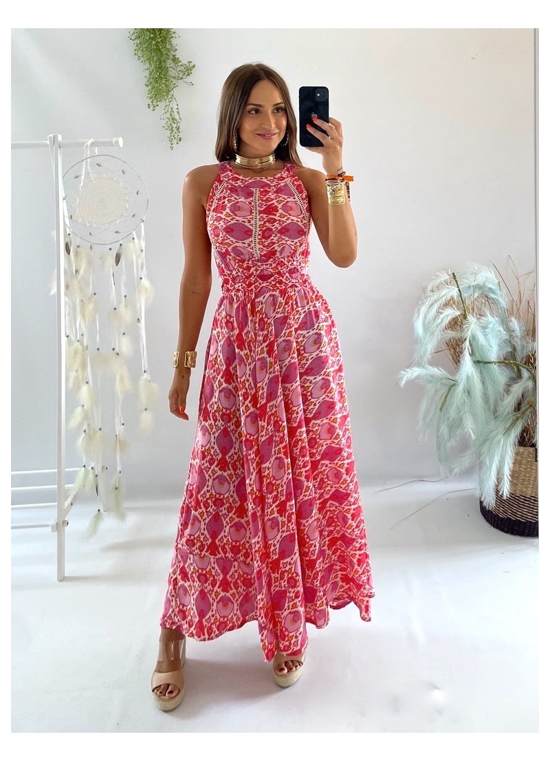 Vestido Moira estampado
