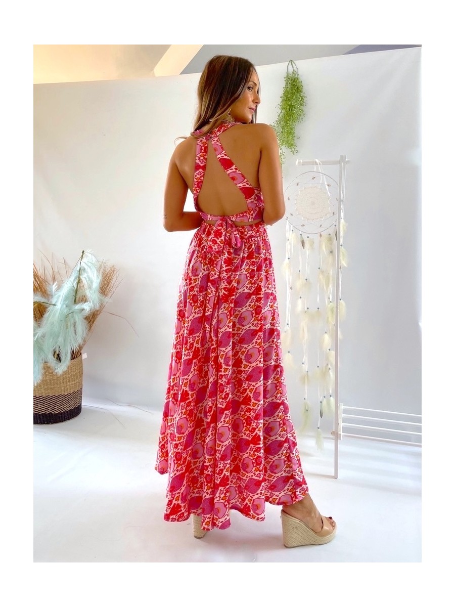 Vestido Moira estampado