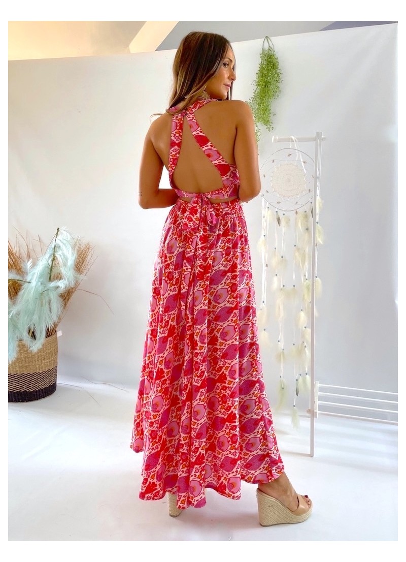 Vestido Moira estampado