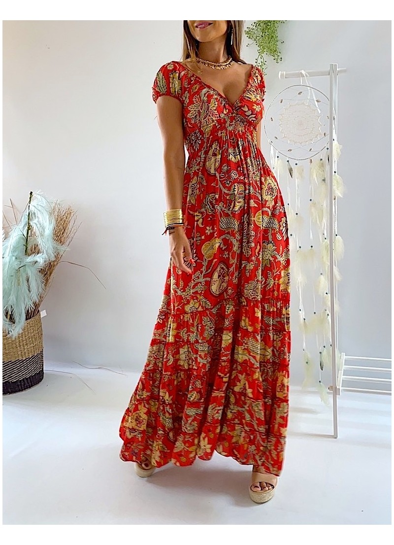 Vestido Abby Coral Trilce