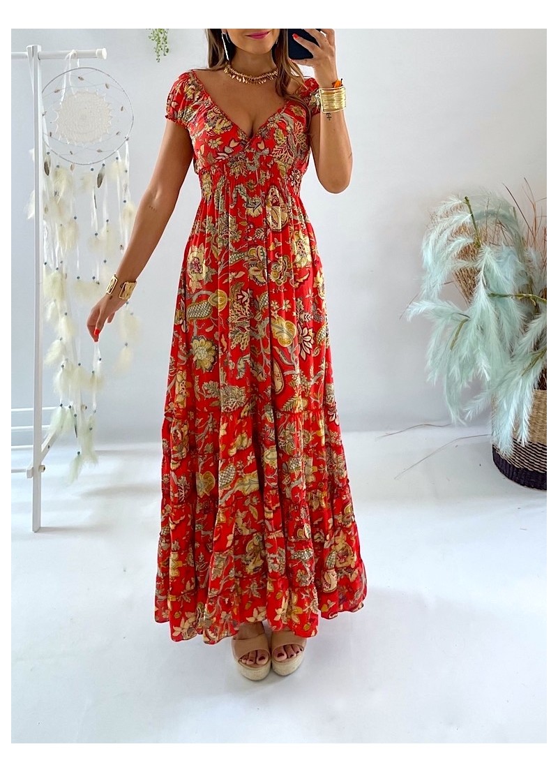 Vestido Abby Coral Trilce