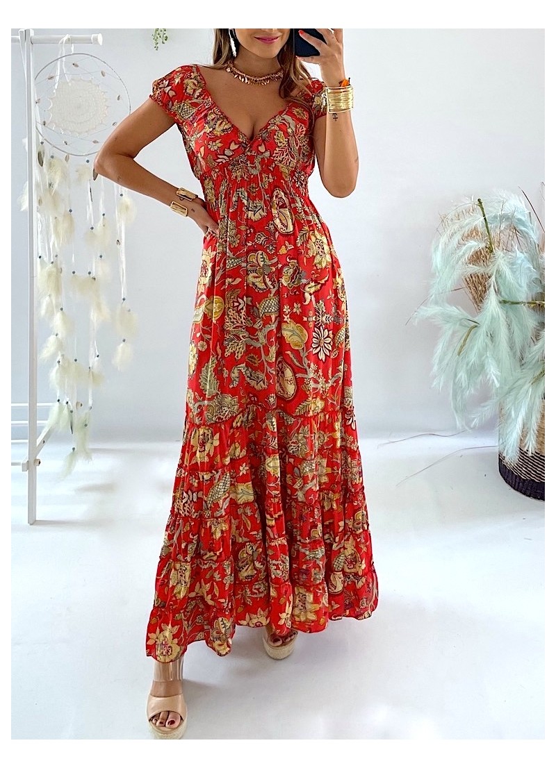 Vestido Abby Coral Trilce