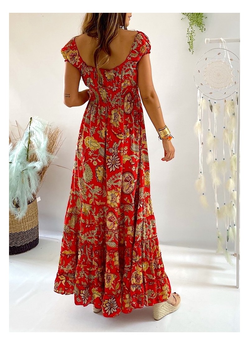 Vestido Abby Coral Trilce