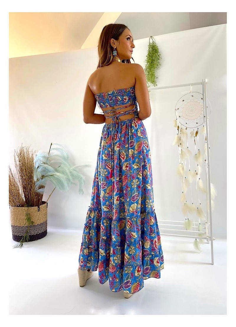 Vestido Evelyn azul