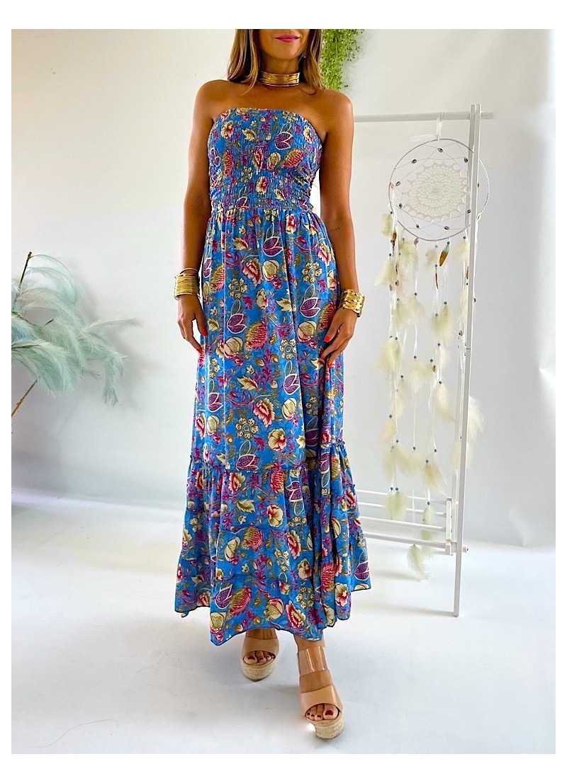 Vestido Evelyn azul