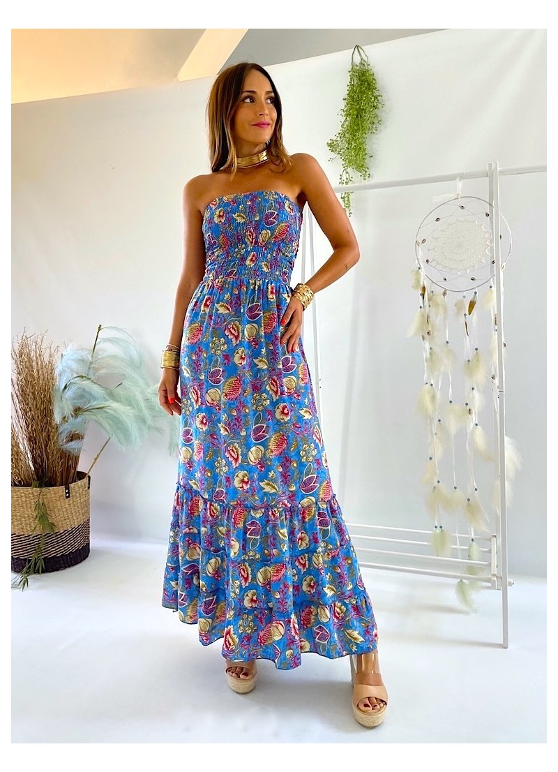 Vestido Evelyn azul