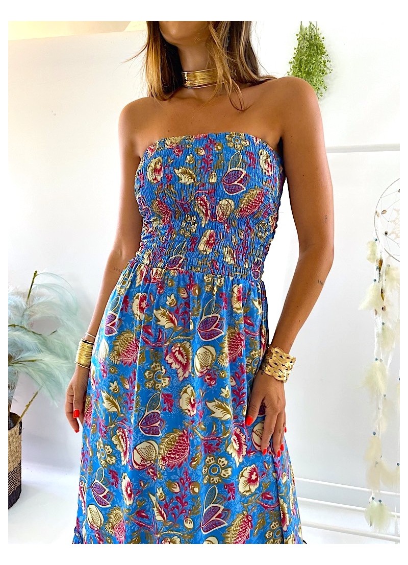 Vestido Evelyn azul