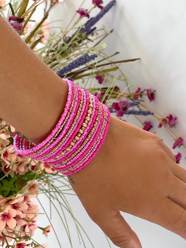 Pulsera Dessi rosa