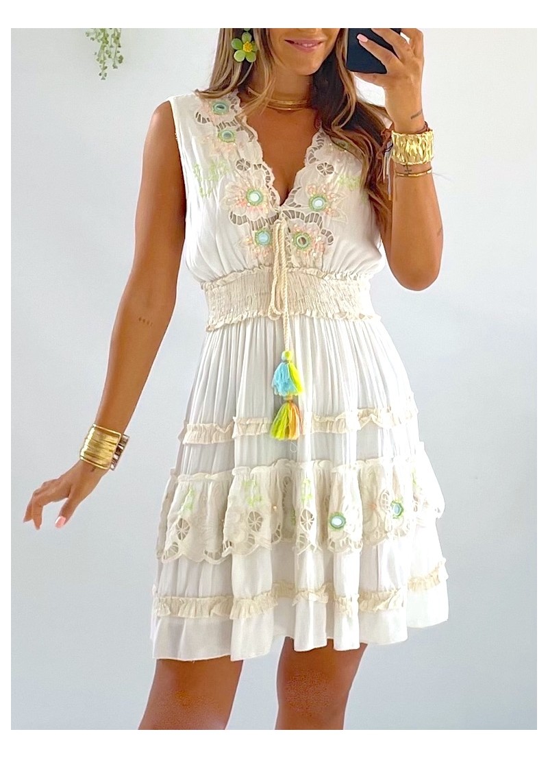 Vestido bordado Luccie
