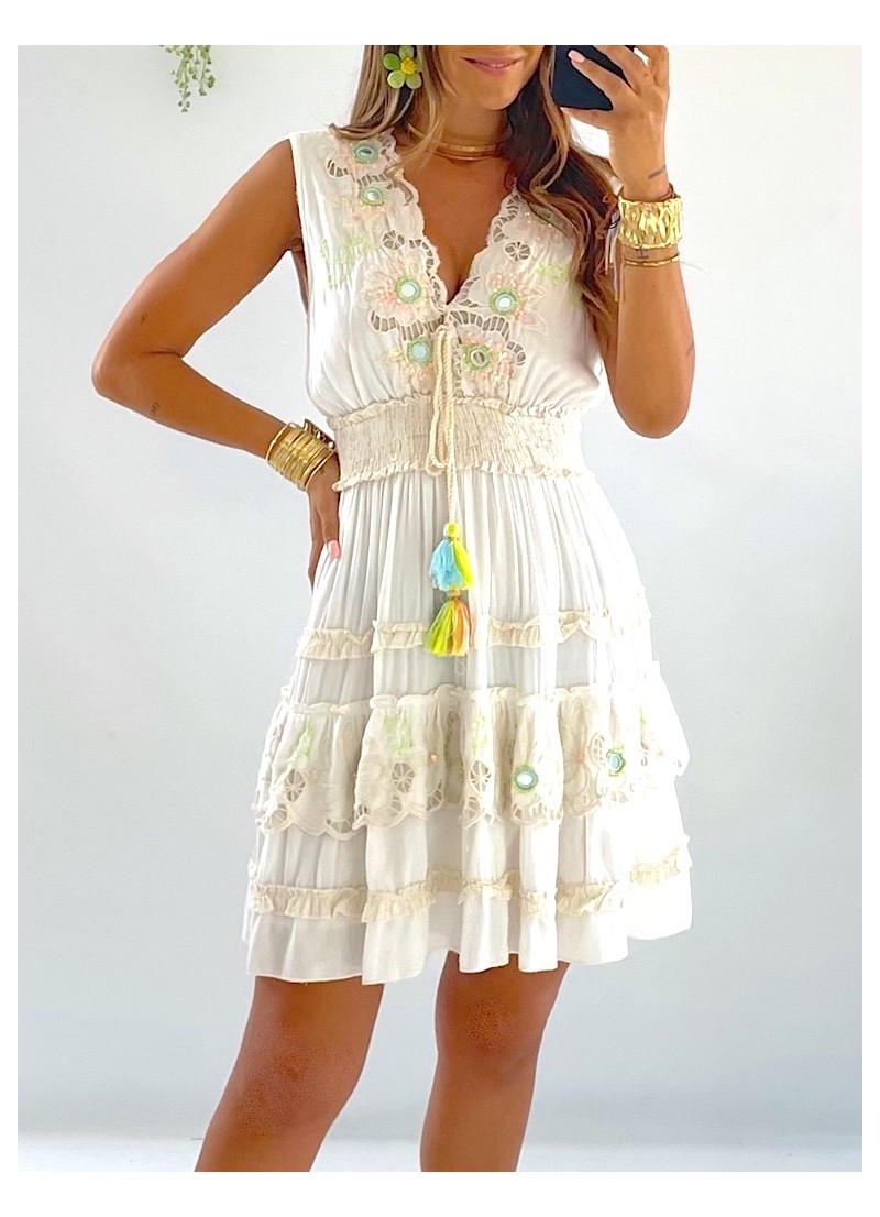 Vestido bordado Luccie