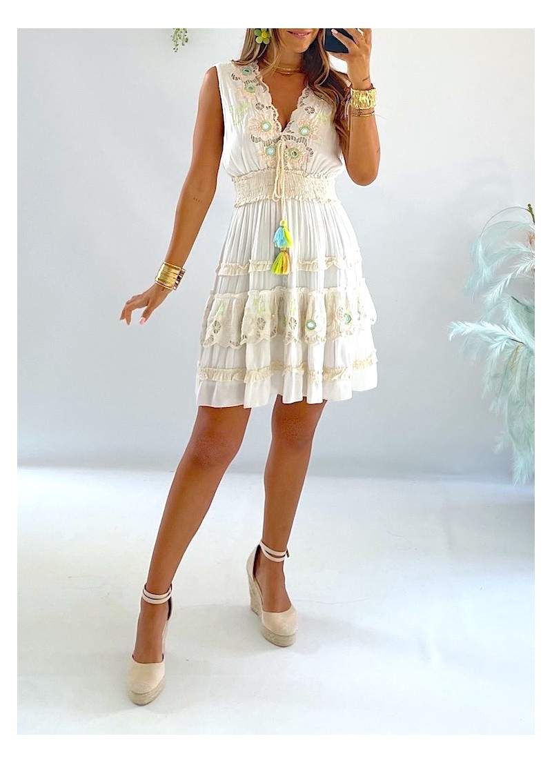 Vestido bordado Luccie