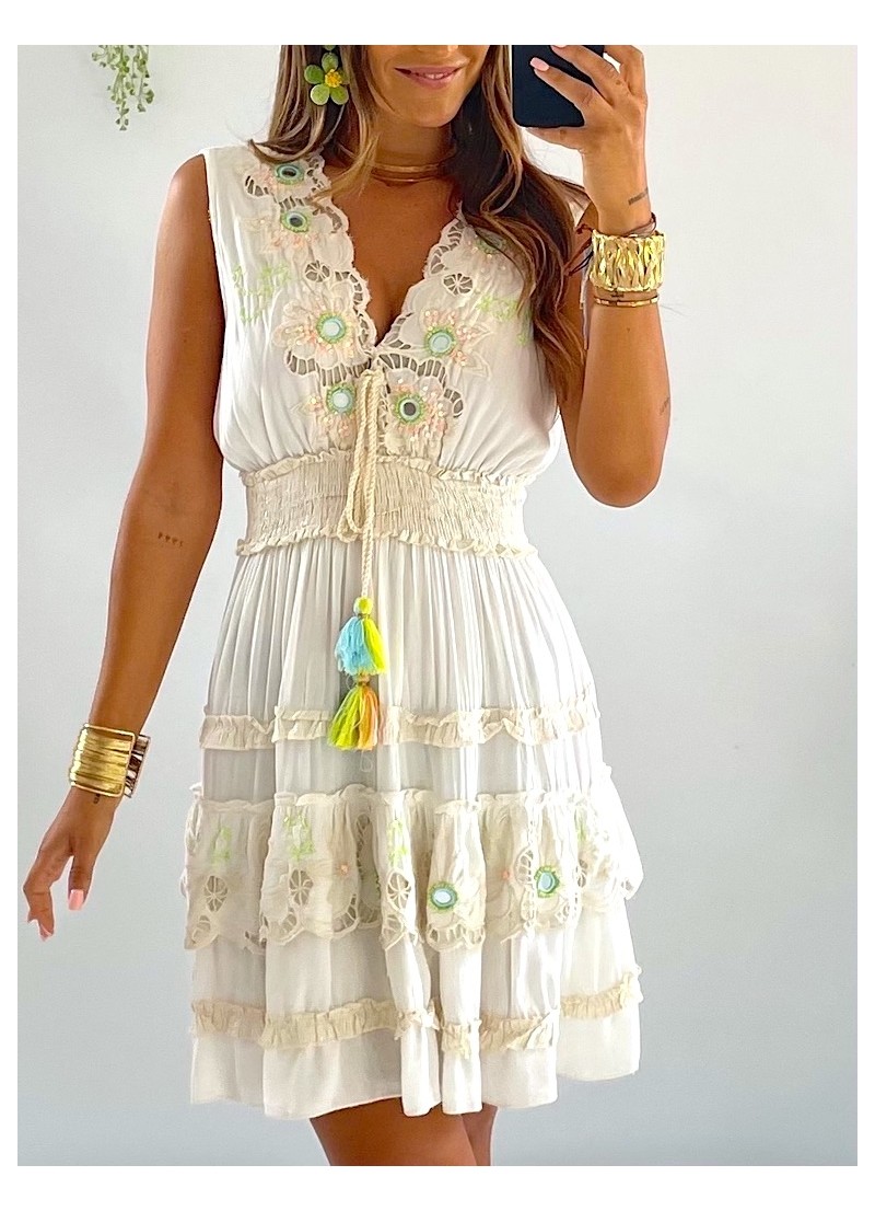 Vestido bordado Luccie
