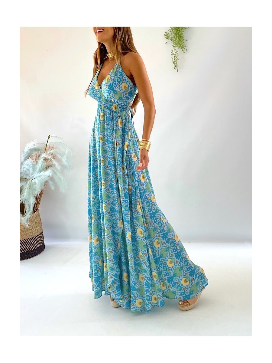 Vestido Menorca azul