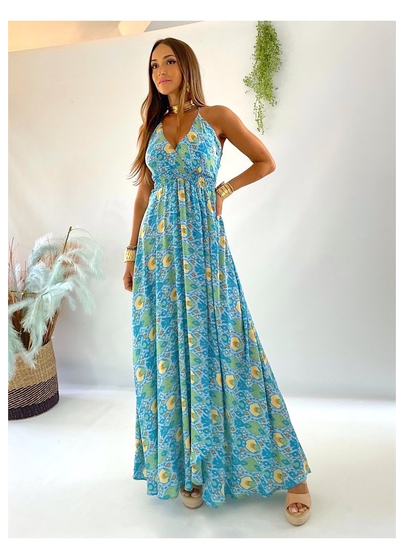 Vestido Menorca azul