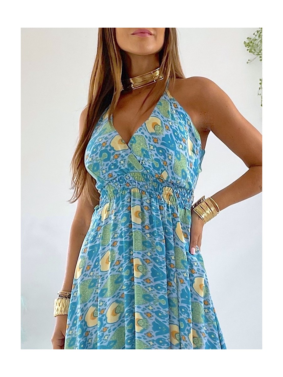 Vestido Menorca azul