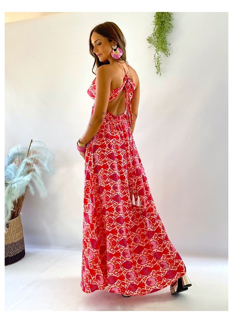 Vestido Menorca estampado
