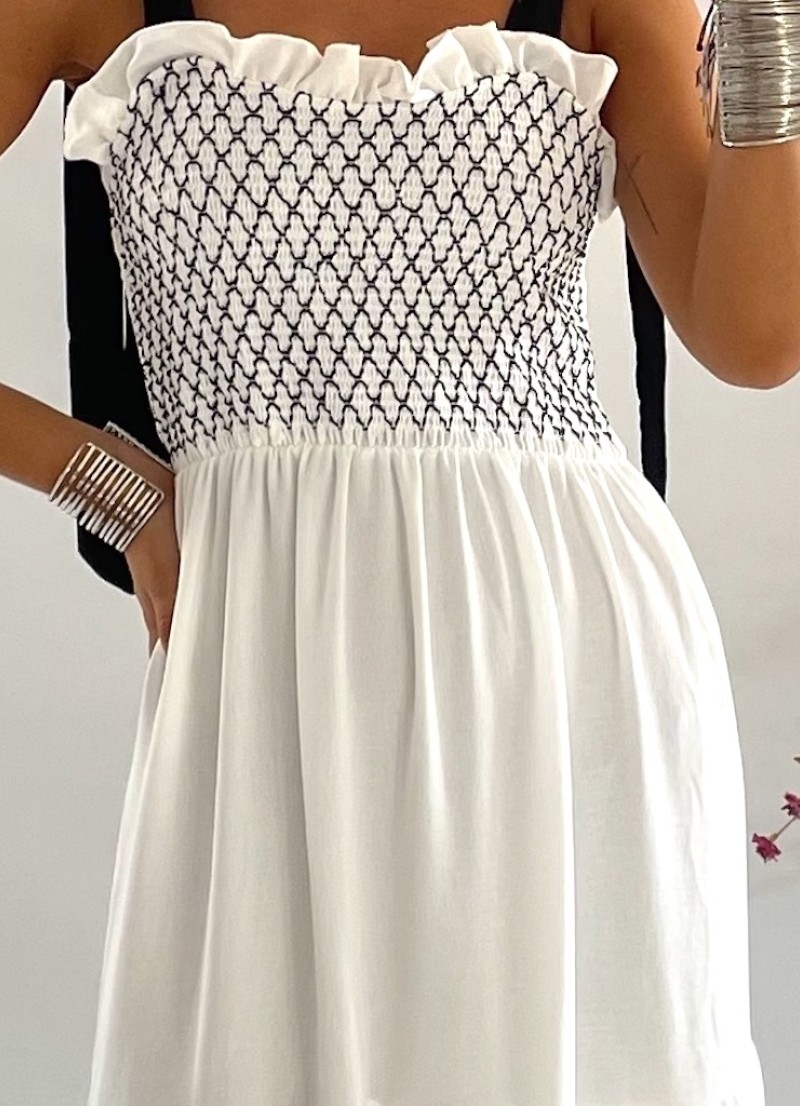 Vestido Mirabella blanco