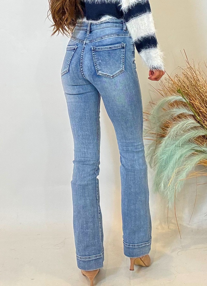 Pantalón vaquero City azul