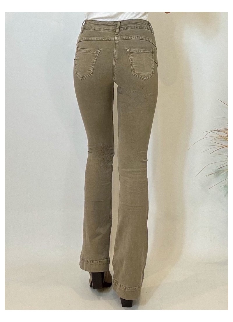 Pantalón City beige oscuro